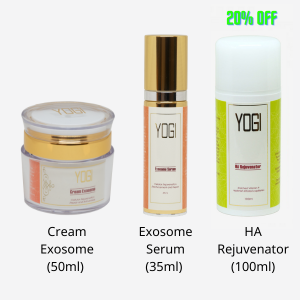 8月精選：Exosome (1)Cream + (1)Serum + (1)HA Mask
