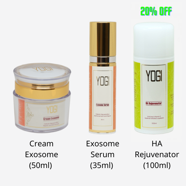 8月精選：Exosome (1)Cream + (1)Serum + (1)HA Mask