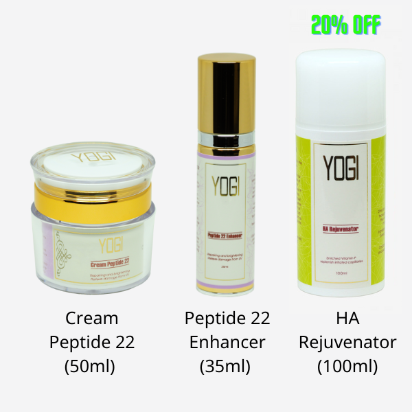 8月精選：Peptide 22 (1)Cream + (1)Enhancer + (1)HA Mask